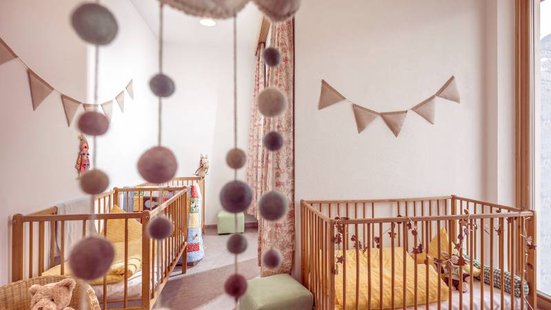 Babybereich im Familienhotel Seetal
