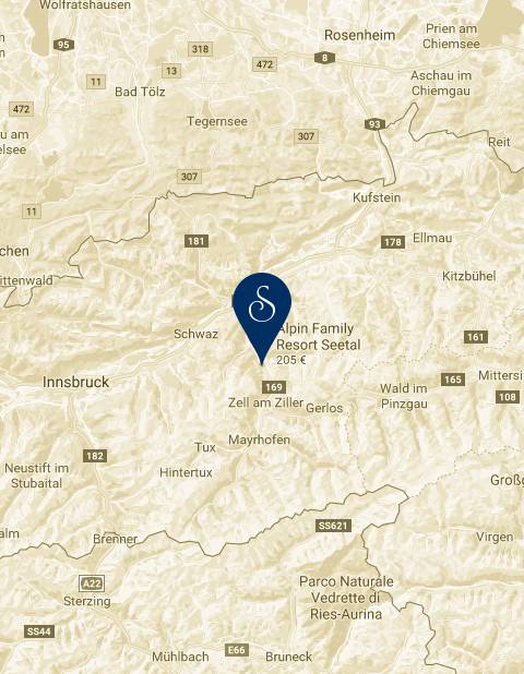 Alpin Family Resort Seetal Karte